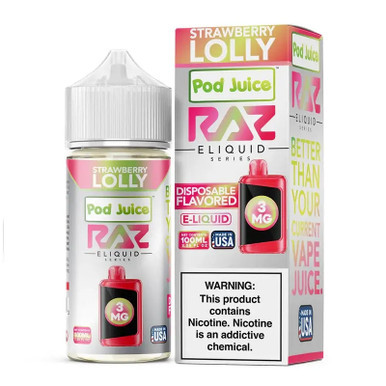 POD Juice x RAZ Series Nicotine E-Liquid 100ML