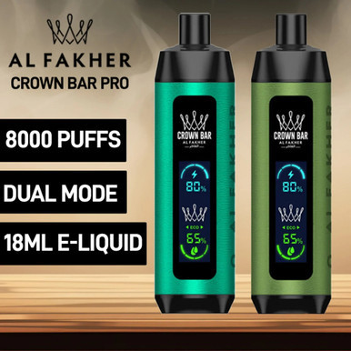 Al Fakher Crown Bar PRO 8000 Puffs