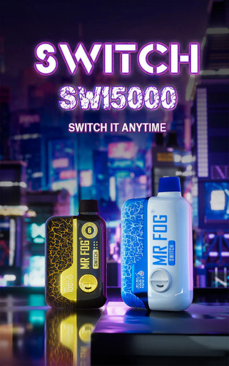 Mr Fog Switch SW15000 - Peach Pineapple Ice