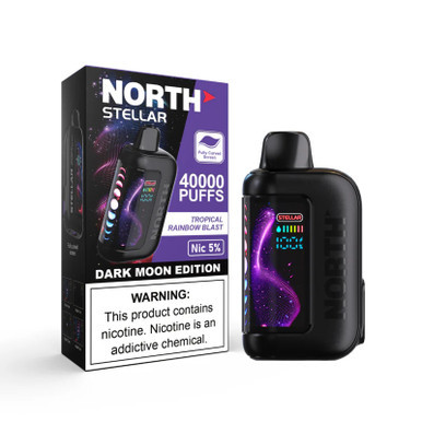 North Stellar Dark Moon Edition 40K Disposable - Tropical Rainbow Blast