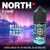 North Nicotine Salt E-Liquid 30ML - Blue Razz