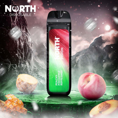 North Vision 15K Disposable - Peachy Pineapple Refresher