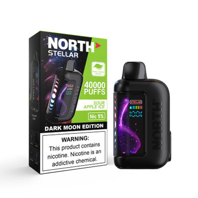 North Stellar Dark Moon Edition 40K Disposable - Sour Apple Ice