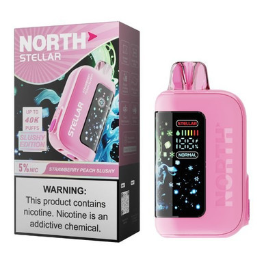 North Stellar Slushy Edition 40K Disposable - Strawberry Peach Slushy