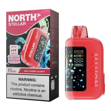 North Stellar Slushy Edition 40K Disposable - Wild Cherry Slushy
