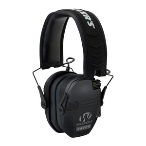 Walker's Game Razor Slim Shooter Folding Ear Muffs-Black