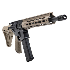 PSA 16" Mid-Length 5.56 NATO 1/7 Nitride 13" Lightweight Hex M-Lok MOE EPT Stealth Rifle, FDE PSA 16" Mid-Length 5.56 NATO 1/7 Nitride 13" Lightweight Hex M-Lok MOE EPT Stealth Rifle, FDE