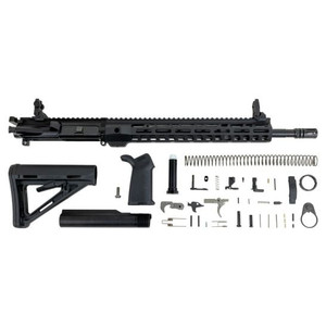 PSA AR-15 Rifle Kit 5.56 16" Nitride 1:7 Mid-Length 13.5" M-Lok MOE w/ MBUS Sights