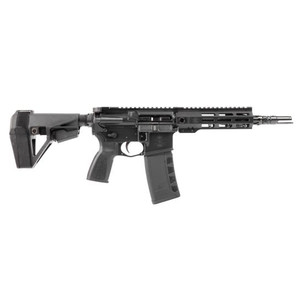 PSA Sabre-15 Forged 8.5" 300 Blackout Pistol w/ Rifle Speed Gas Block and SBA-5 Brace, Black