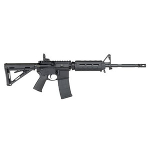 PSA PA-15 16" Nitride M4 Carbine 5.56 NATO MOE AR-15 Rifle w/ MBUS Rear, Black