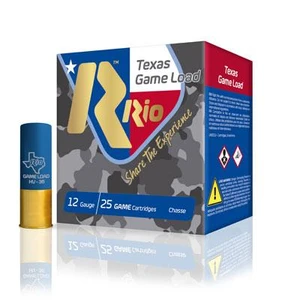 Rio Texas Game Load 12 Gauge 2-3/4" 1-1/4 oz #8 Shot - 25 Round Box