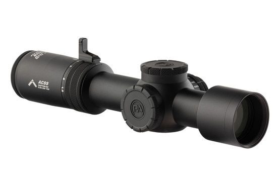 Primary Arms Compact PLxC 1.5-12x36mm FFP RDB Rifle Scope - Illuminated ACSS Raptor Yard 5.56/.308 Reticle - Gen II