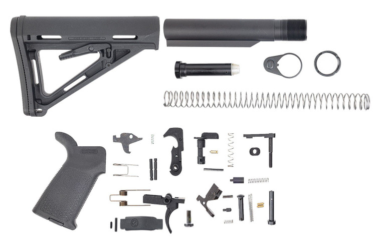 Palmetto State Armory Magpul MOE Lower Build Kit, Black Palmetto State Armory Magpul MOE Lower Build Kit, Black