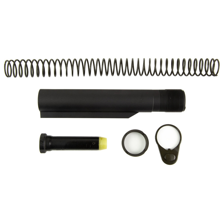 KAK Industry AR-15 Carbine Buffer Tube Kit Mil-Spec Black
