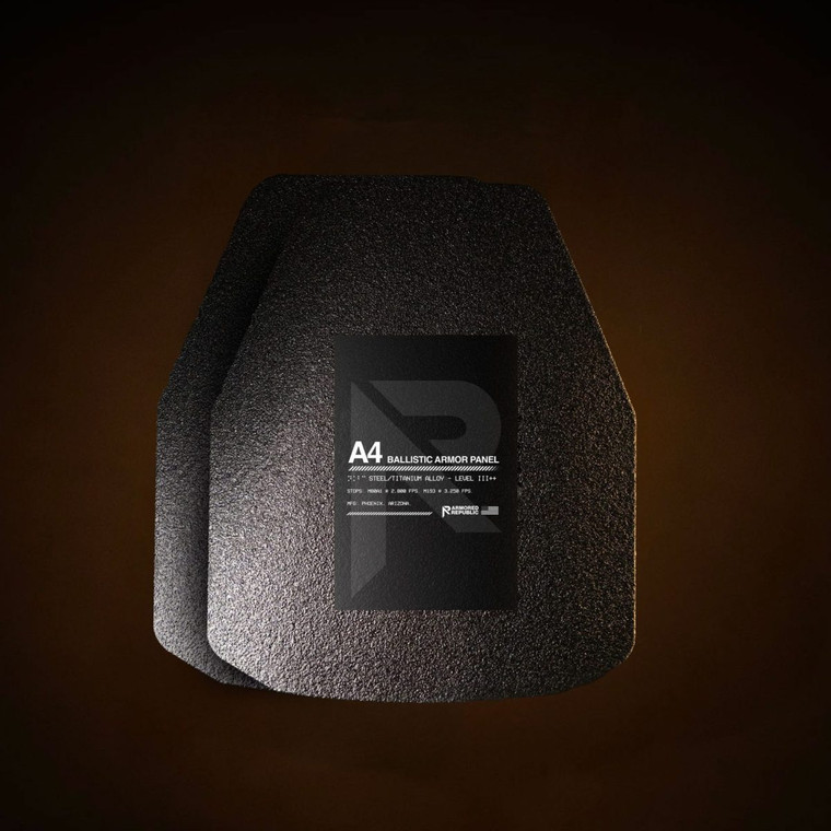 A4 – Level III++ Alloy Body Armor