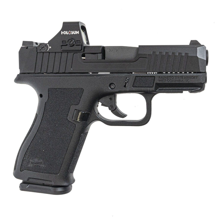 PSA Dagger Micro 9mm Pistol - Shield Cut w/ Holosun 407K, Black