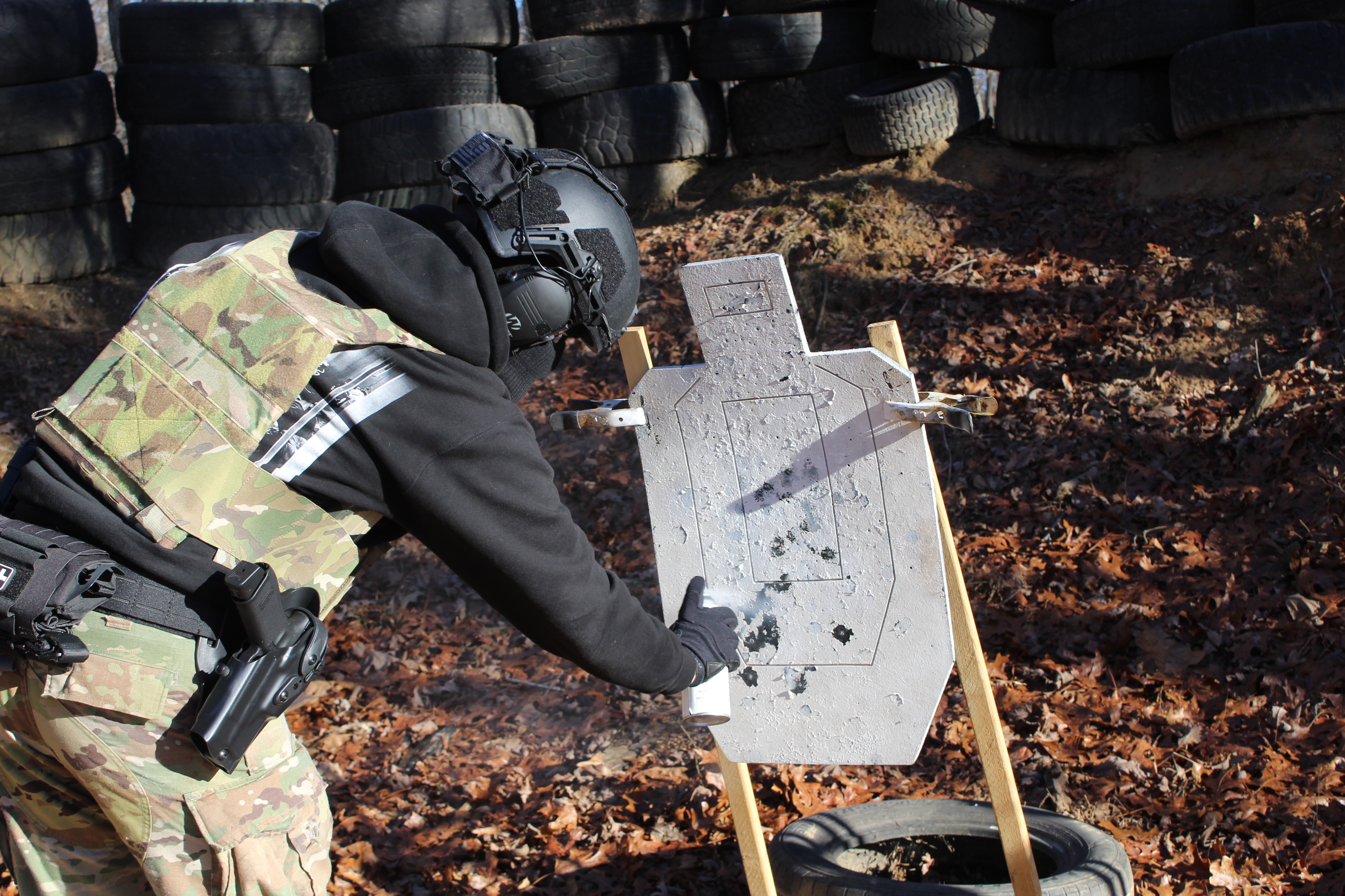 infinity, ID, target, self healing,. rubber, shooting, arizona