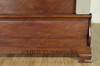 Low Profile Mahogany Sleigh Bed