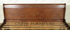 Low Profile Mahogany Sleigh Bed