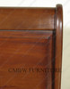 Low Profile Mahogany Sleigh Bed