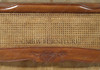 Low Profile Mahogany/Cane/Rattan Bed