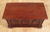 Carved Mahogany Blanket Chest Coffee Table