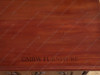 Carved Mahogany Blanket Chest Coffee Table