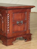 Carved Mahogany Blanket Chest Coffee Table