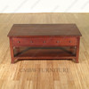 4ft Distressed 1-Drawer Coffee Table