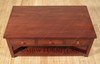 4ft Distressed 3-Drawer Coffee Table