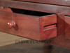 4ft Distressed 3-Drawer Coffee Table