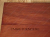 4ft Distressed 3-Drawer Coffee Table