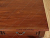 Solid Mahogany 2 Drawer Coffee Table w/ Shelf