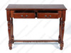 Distressed Solid Mahogany Hall Wall Console Table