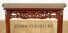 Solid Mahogany Carved Wall Console Table