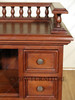 Solid Mahogany Telephone Stand Cabinet Occasional Side End Table