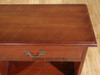 Solid Mahogany 2 Drawer Bookcase Bookshelf Display