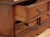 Solid Mahogany 4-Drawer Open Wall Bookcase Bookshelf Display Spice Rack Cupboard