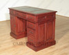 Regency Home Office Desk w/ Leather