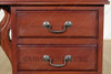 Mahogany Leather Top Davenport Desk