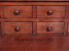 Mahogany Leather Top Davenport Desk