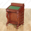 Mahogany Leather Top Davenport Desk