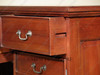 Solid Mahogany Executive Office Writing Desk