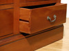7.5ft Light Mahogany 4 Pocket Door Wardrobe