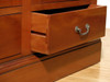 7.5ft Light Mahogany 4 Pocket Door Wardrobe