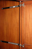 7.5ft Light Mahogany 4 Pocket Door Wardrobe