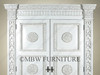 Acanthus White Hand-Carved Armoire/Wardrobe