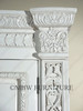 Acanthus White Hand-Carved Armoire/Wardrobe