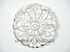 Acanthus White Hand-Carved Armoire/Wardrobe