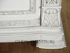 Acanthus White Hand-Carved Armoire/Wardrobe